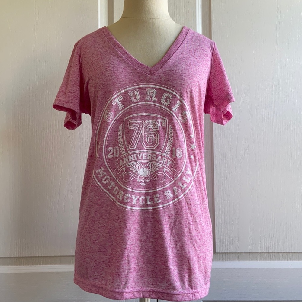 ☀️2 for 10 NWT sparkle Sturgis tee shirt